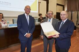 Reconocimiento a personal jubilado. Celebración del 50 Aniversario de la Facultad de Medicina de la Universidad de Málaga. Facultad de Medicina. Octubre de 2022