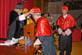 Investidura como Doctor "Honoris Causa" de D. Juan Antonio Carrillo Salcedo por la Facultad de Derecho de la Universidad de Málaga. Salón de Actos de la Facultad de Derecho. Octubre de 2007