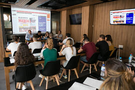 Mesa redonda: «Deportes “minoritarios” y contenido de la Agenda-Setting en radio, televisión y prensa». Curso "Comunicación deportiva". Cursos de Verano de la Universidad de Málaga. Vélez-Málaga. Julio de 2019