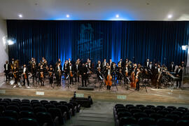 Concierto de Bandas Sonoras de la 30 edición de Fancine de la Universidad de Málaga. Auditorio de la Escuela Técnica de Ingeniería de Telecomunicaciones e Informática. Noviembre de 2020