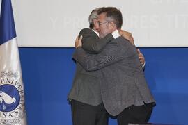 Toma de posesión de Francisco Borja Figueirido Castillo como catedrático del Área de Paleontología de la Universidad de Málaga. Toma de posesión de nuevos catedráticos y profesores titulares de la Universidad de Málaga. Paraninfo. Noviembre de 2023
