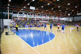 Partido Universidad Duisburg-Essen - Universidad de Marmara. Categoría masculina. Campeonato Europeo Universitario de Balonmano. Antequera. Julio de 2017