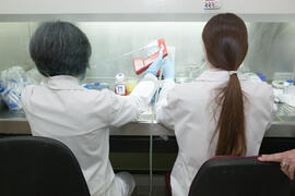 Personal e instalaciones del Departamento de Farmacología. Facultad de Medicina. Noviembre de 2015