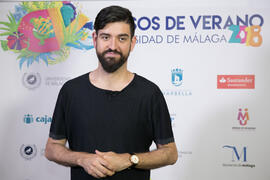 Manu Sánchez. Curso "El humor en las artes escénicas". Cursos de Verano de la Universidad de Málaga. Marbella. Julio de 2018