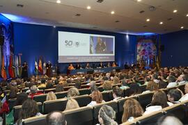 Intervención de José Ángel Narváez. Apertura del Curso Académico 2023/2024 de la Universidad de Málaga. Paraninfo. Septiembre de 2023