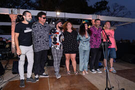 Concierto de Julia Martín. Festival solidario en los Baños del Carmen. Cursos de Verano de la Universidad de Málaga. Málaga. Julio de 2019