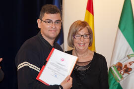 Toma de posesión del personal de administración y servicios de la Universidad de Málaga. Rectorado. Noviembre de 2012