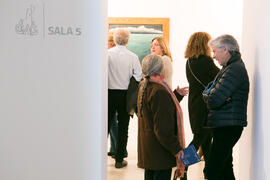 Ambiente en la inauguración de la exposición "Inventario", de Buly. Centro de Arte Contemporáneo Francisco Hernández, Vélez-Málaga. Diciembre de 2018