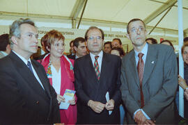 Inauguración del Salón Internacional del Estudiante. Málaga. Mayo de 1998