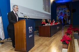 Intervención de Miguel Porras Fernández. Investidura de Emilia Casas Baamonde como Doctora "Honoris Causa" por la Facultad de Derecho de la Universidad de Málaga. Paraninfo. Noviembre de 2022