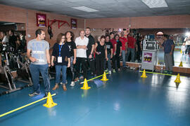 Taller de danzas colectivas. 7º Congreso Internacional de Actividad Física Deportiva para Mayores. Escuela Técnica Superior de Ingeniería de Telecomunicaciones y de Informática. Noviembre de 2017