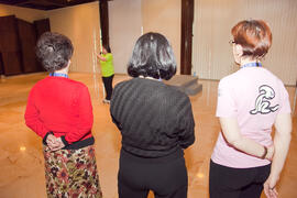 Taller de Ritmos Básicos para Mayores. 3º Congreso Internacional de Actividad Físico-Deportiva para Mayores de la Universidad de Málaga. Palacio de Ferias y Congresos de Málaga. Marzo de 2009