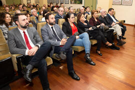 Asistentes al nombramiento de José Sánchez Maldonado como Alumno de Honor de la Facultad de Ciencias Económicas y Empresariales. Facultad de Ciencias Económicas y Empresariales. Diciembre de 2019