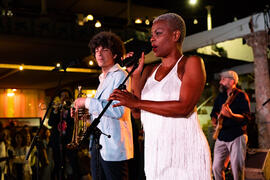 Concierto de Free Soul Band. Festival solidario en los Baños del Carmen. Cursos de Verano de la Universidad de Málaga. Málaga. Julio de 2019