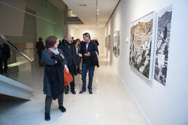 Inauguración de la exposición "Paisajes Andaluces", de Eugenio Chicano. Museo del Patrimonio Municipal. Diciembre de 2016