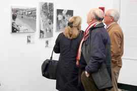 Inauguración de la exposición "Málaga 1963. Una mirada fotográfica a la ciudad de hace 50 años", en la Térmica. Febrero de 2014