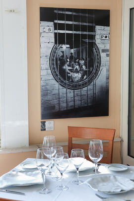 Exposición del Archivo Histórico Fotográfico del Centro de Tecnología de la Imagen. Restaurante Frutos. Octubre de 2014