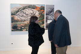 Inauguración de la exposición "Paisajes Andaluces", de Eugenio Chicano. Museo del Patrimonio Municipal. Diciembre de 2016