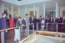 Inauguración del Rectorado por el príncipe Felipe. Málaga. Abril de 2002