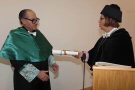 Investidura como Doctor "Honoris Causa" de D. Vicenç Navarro por la Universidad de Málaga. Paraninfo. Diciembre de 2009