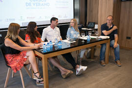 Mesa redonda: «Relación entre profesionales del deporte y medios de comunicación. ¿Evolución o involución? Aciertos y errores». Curso "Comunicación deportiva". Cursos de Verano de la Universidad de Málaga. Vélez-Málaga. Julio de 2019