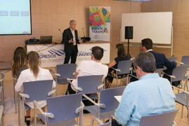 Conferencia "Estado de la cuestión, reflexión general, una oportunidad", del curso "Turismo sanitario: asignatura pendiente". Cursos de Verano de la Universidad de Málaga. Marbella. Julio de 2018