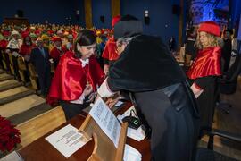 Investidura de Emilia Casas Baamonde como Doctora "Honoris Causa" por la Facultad de Derecho de la Universidad de Málaga. Paraninfo. Noviembre de 2022