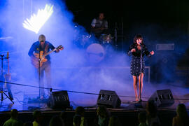 Concierto de Dry Martina. Festival Benéfico en los Baños del Carmen. Cursos de Verano de la Universidad de Málaga. Málaga. Julio de 2018