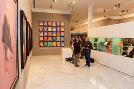 Inauguración de la exposición "UMA 40 años compartiendo futuro". Rectorado. Noviembre de 2012