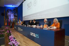 Intervención de José Carlos Gómez Villamandos. Apertura del Curso Académico 2023/2024 de la Universidad de Málaga. Paraninfo. Septiembre de 2023