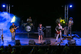 Concierto de Dry Martina. Festival Benéfico en los Baños del Carmen. Cursos de Verano de la Universidad de Málaga. Málaga. Julio de 2018