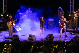 Concierto de Dry Martina. Festival Benéfico en los Baños del Carmen. Cursos de Verano de la Universidad de Málaga. Málaga. Julio de 2018