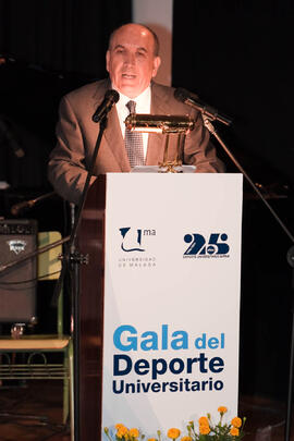 Gala 25 años de Deporte Universitario. Facultad de Ciencias de la Educación y Psicología. Mayo de 2012