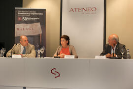 IV Tribuna Ateneo UMA con Magdalena Álvarez. Ateneo de Málaga. Junio de 2015