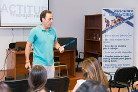 Taller transversal "Descubre #tuCIENxCIEN". Cursos de Verano de la Universidad de Málaga. Ronda. Julio de 2018