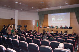 Presentación del Día Mundial de la Libertad de Prensa. Rectorado. Mayo de 2008