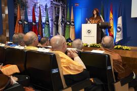 Discurso de investidura de Andrea Goldsmith como doctora "Honoris Causa" por la Escuela Técnica Superior de Ingeniería de Telecomunicación de la Universidad de Málaga. Paraninfo. Octubre de 2024