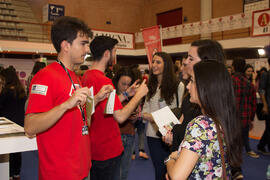 Jornadas de Puertas Abiertas de la Universidad de Málaga. Complejo Polideportivo Universitario. Abril de 2015