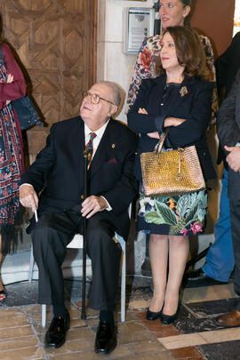 Inauguración de la placa conmemorativa de la Casa Natal de Eugenio Chicano. Málaga. Octubre de 2017
