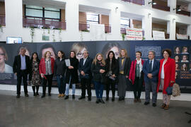 Inauguración de la exposición "Diversas capacidades (in)visibles". Facultad de Ciencias de la Educación y Psicología. Noviembre de 2017