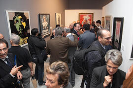 Inauguración de la exposición "Eugenio Chicano. Cofrade" en el Museo de la Semana Santa de Málaga. Noviembre de 2011