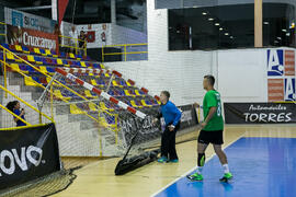 Partido Universidad de Rzeszow - Universidad del Miño. Categoría masculina. Campeonato Europeo Universitario de Balonmano. Antequera. Julio de 2017