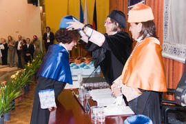 Investidura de nuevos doctores por la Universidad de Málaga. Paraninfo. Diciembre de 2009
