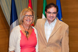 Toma de posesión del personal docente e investigador de la Universidad de Málaga. Rectorado. Octubre de 2011