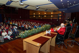 Intervención de José Ángel Narváez. Entrega de la Medalla de Oro de la Universidad de Córdoba a la Universidad de Málaga. Córdoba. Junio de 2022