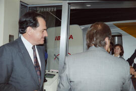 Visita del gobernador de Puerto Rico a la Universidad de Málaga y Obispado. 1993