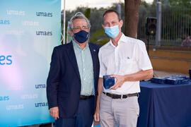 Homenaje al personal jubilado o que cumple 25 años de servicio en la Universidad de Málaga. Jardín Botánico. Septiembre de 2021