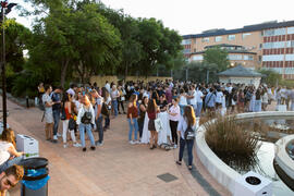 Welcome to UMA. Bienvenida a los alumnos de intercambio internacional de la Universidad de Málaga. Jardín botánico. Octubre de 2017