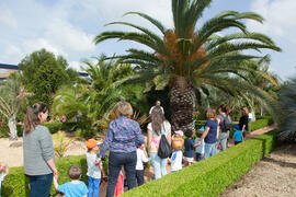 Excursión de la Escuela Infantil Francisca Luque al Jardín Botánico. Campus de Teatinos. Mayo de 2014