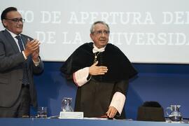 José Ángel Narváez. Apertura del Curso Académico 2023/2024 de la Universidad de Málaga. Paraninfo. Septiembre de 2023